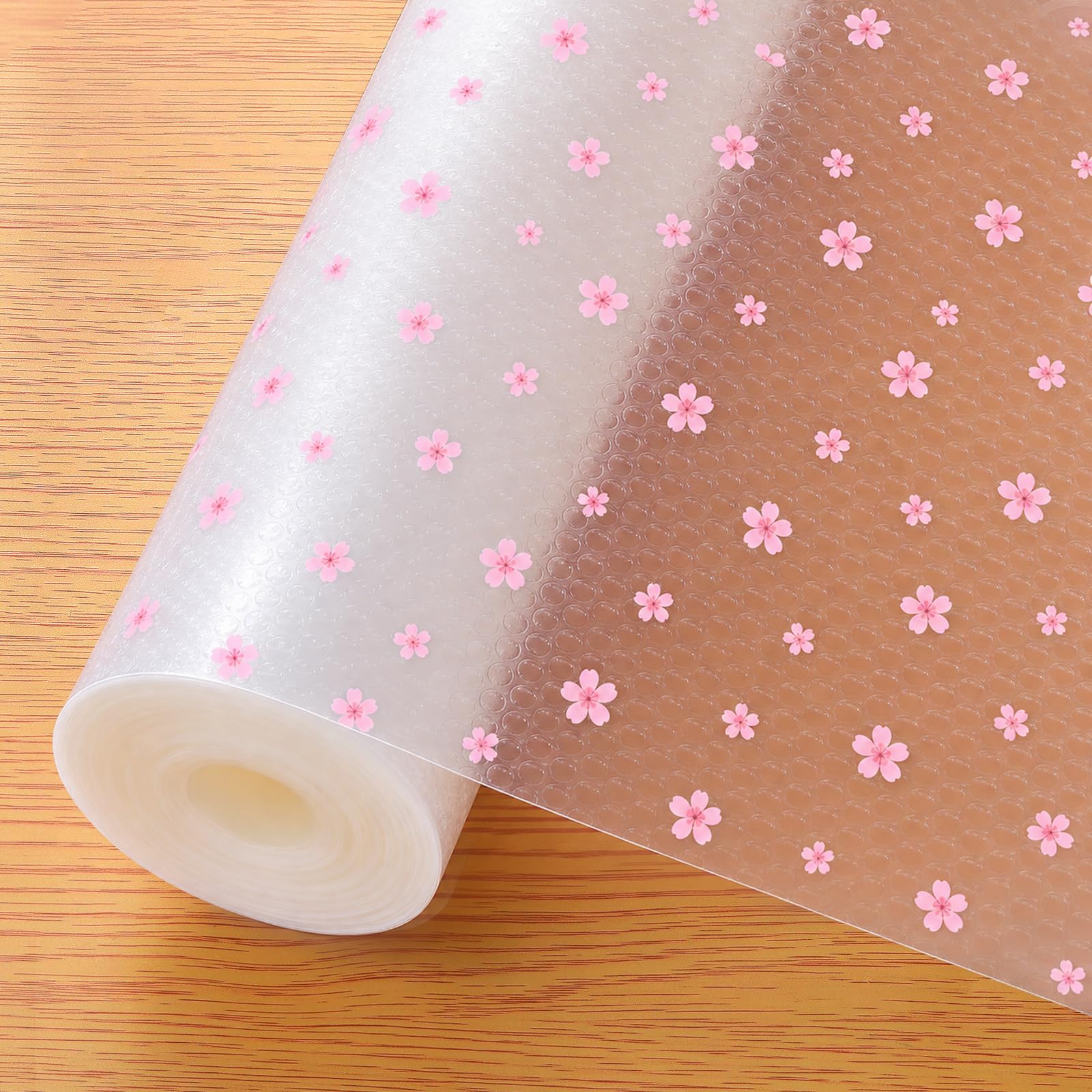 [New Launch] Porslin EVA Shelf & Drawer Place Mat Roll (45cm x 5m) - Non-Adhesive Waterproof Cabinet Mat, Non-Slip, Washable, Easy-to-Cut & Food-Safe Modern Pattern for Fridge, Cupboard & Wardrobe
