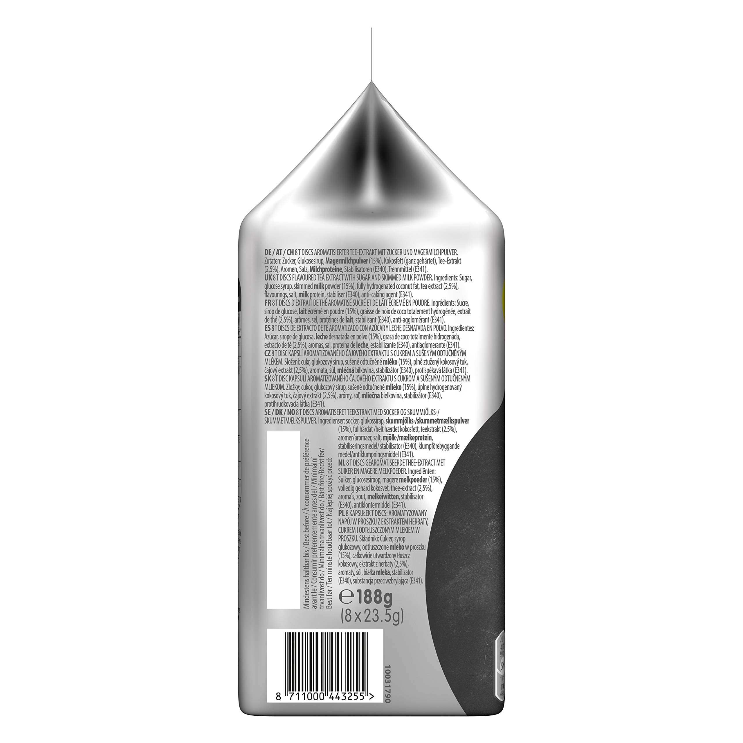Tassimo Kapseln Coffee Shop Selection Chai Latte, 5 x 8 Pads, 40 Teekapseln
