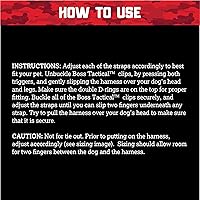 Vista 7 de Boss Dog Arnés táctico azul (grande)