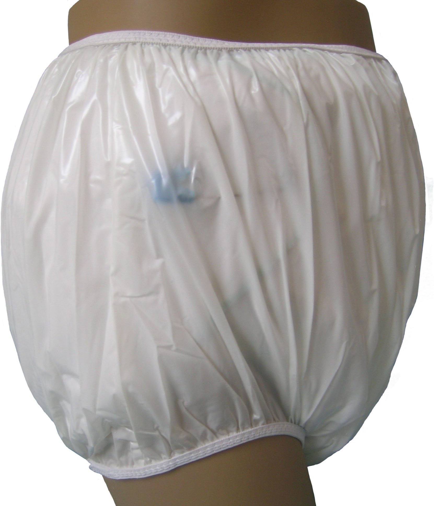 Milky White Adult Pullon Plastic Pants - 2X Large