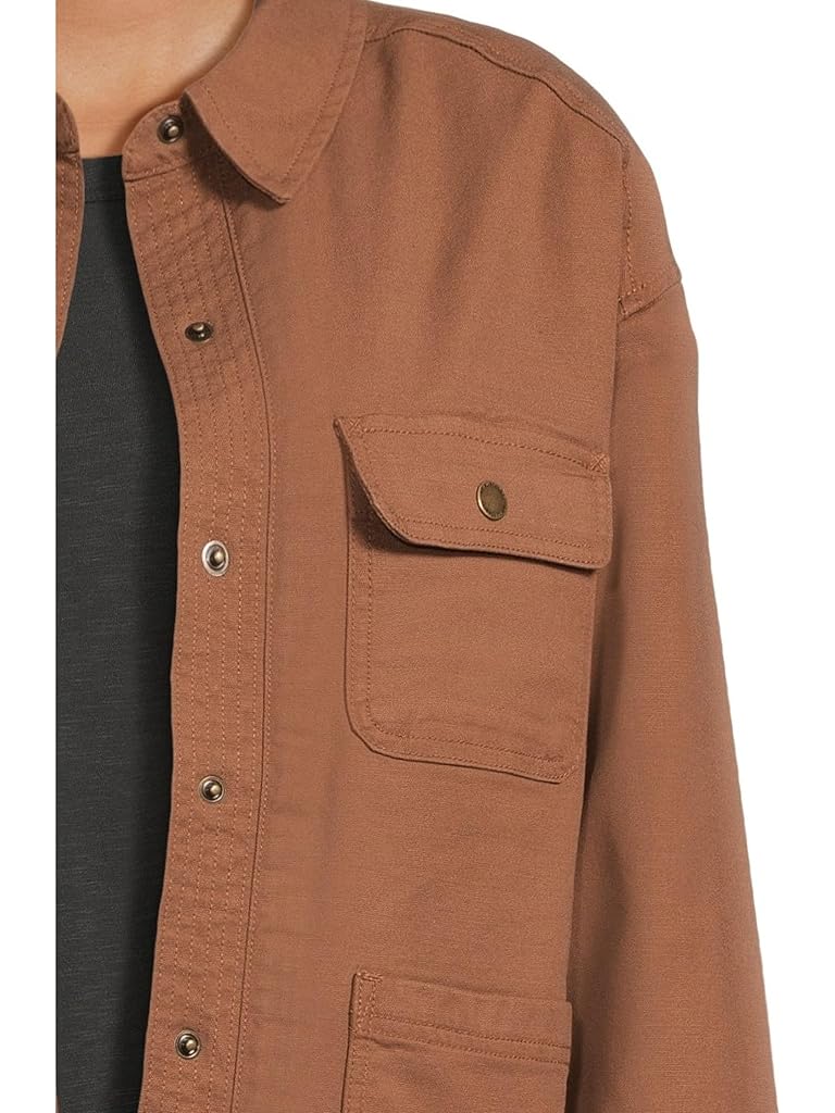 Brown Royal Robbins El Cap Canvas Shacket