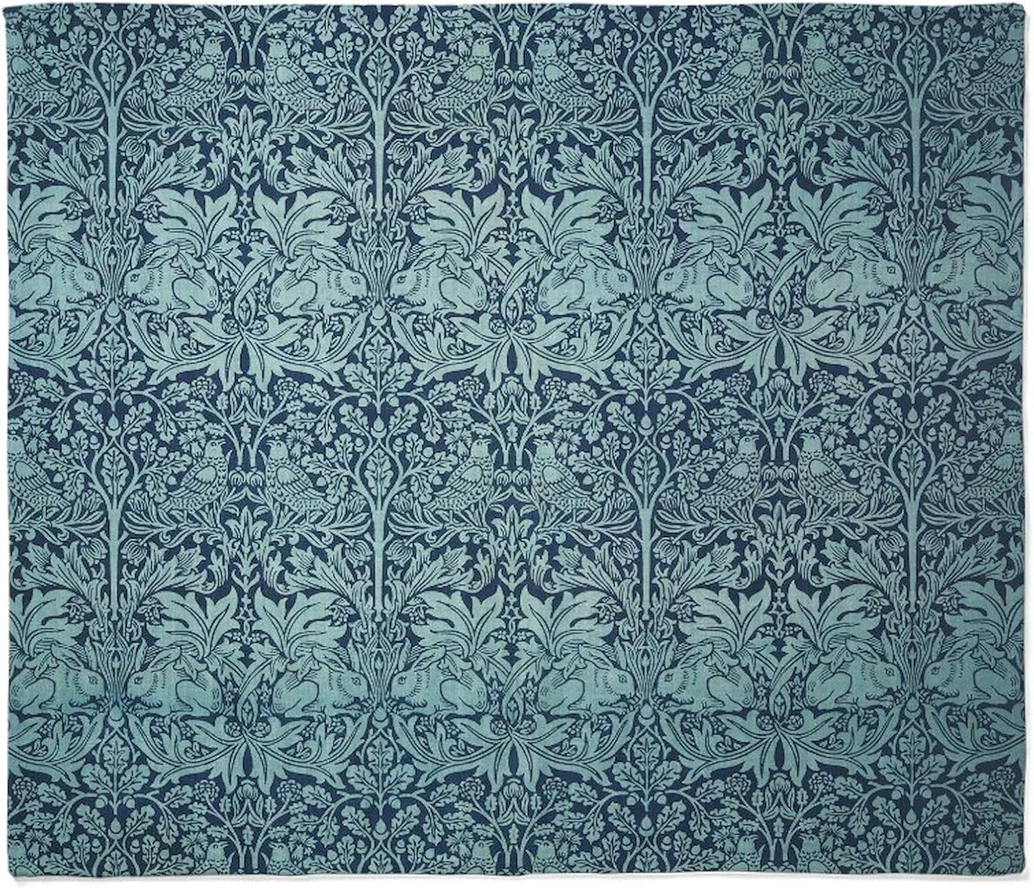 CafePress Brer Rabbit by William Morris Throw Blanket Super Soft Fleece Plush Throw Blanket, 60"x50"