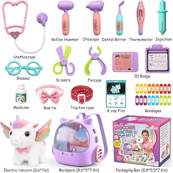 Amazon.co.jp: Cleboen ユニコーントイ 4~6歳の女の子向け