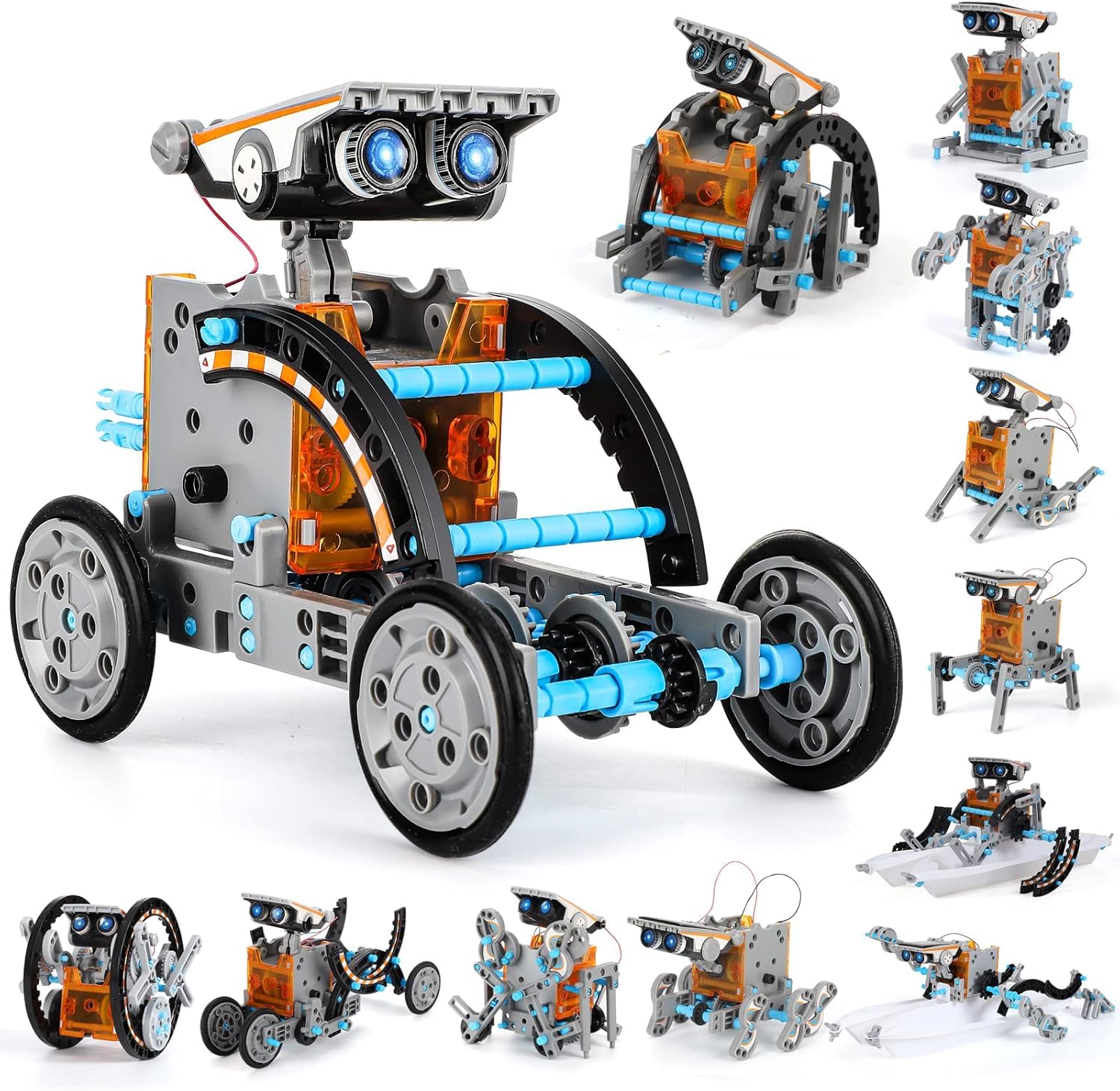 Amazon.com: Lucky Doug Solar Power Robot Building Kits Toys for