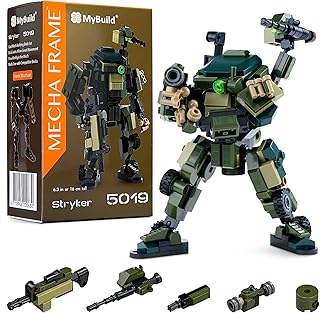 MyBuild Mecha Frame Stryker – Armed Forces Tactical Mech Building Set - Model 5019