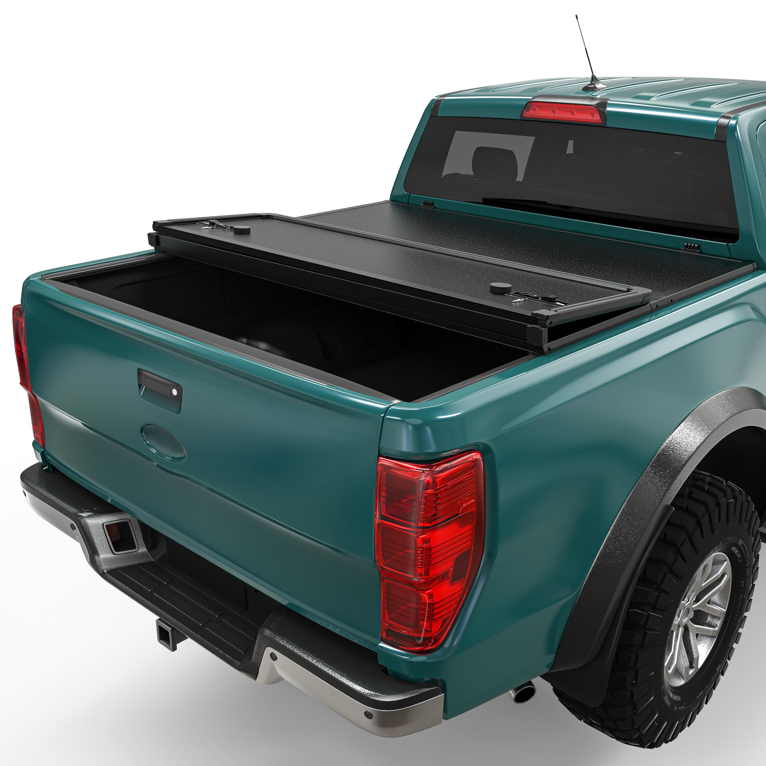 SYNTHACY FRP Hard Tri-Fold Tonneau Cover