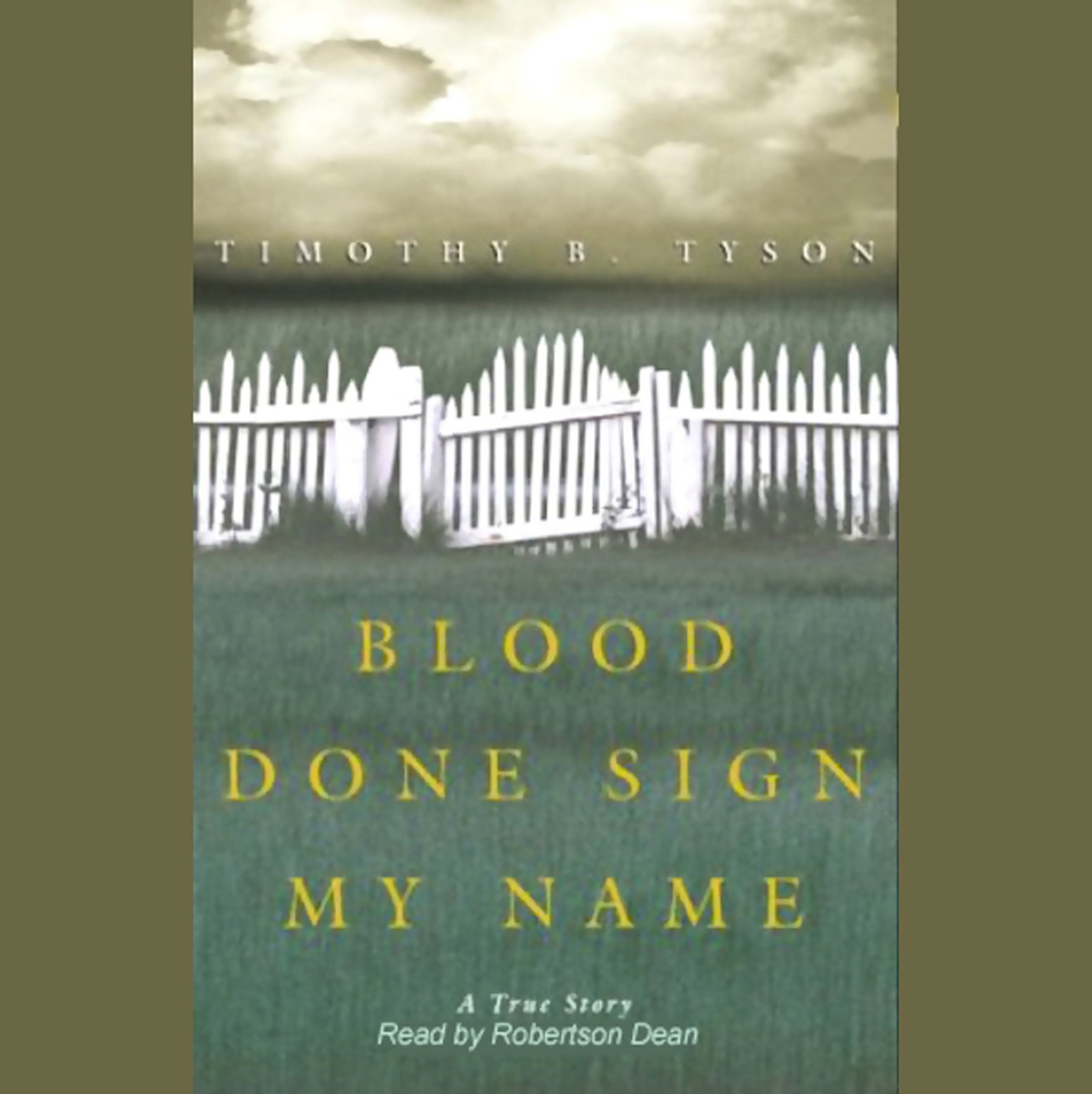 Cover art for Blood Done Sign My Name