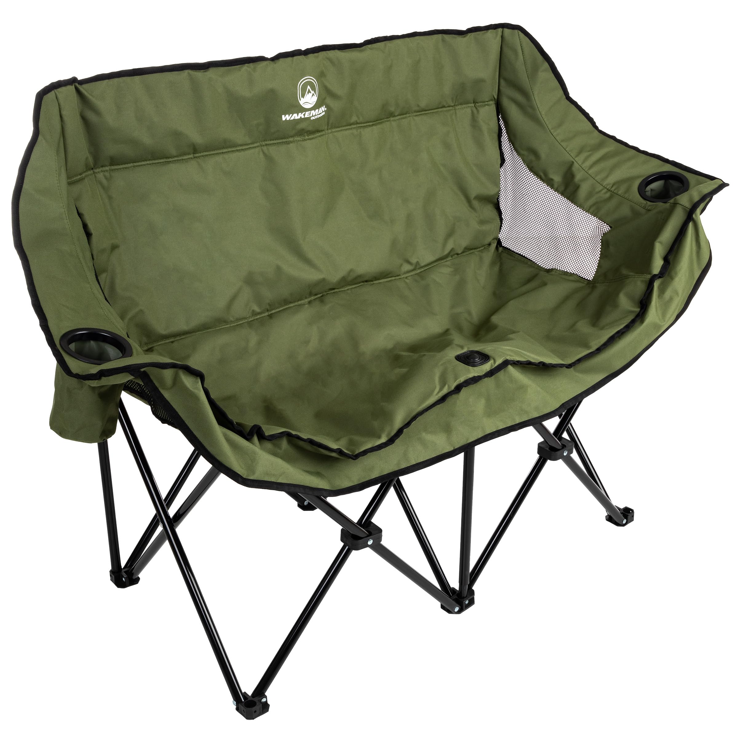 Amazon.com : Double Camping Chair - Foldable Portable Couch with 2