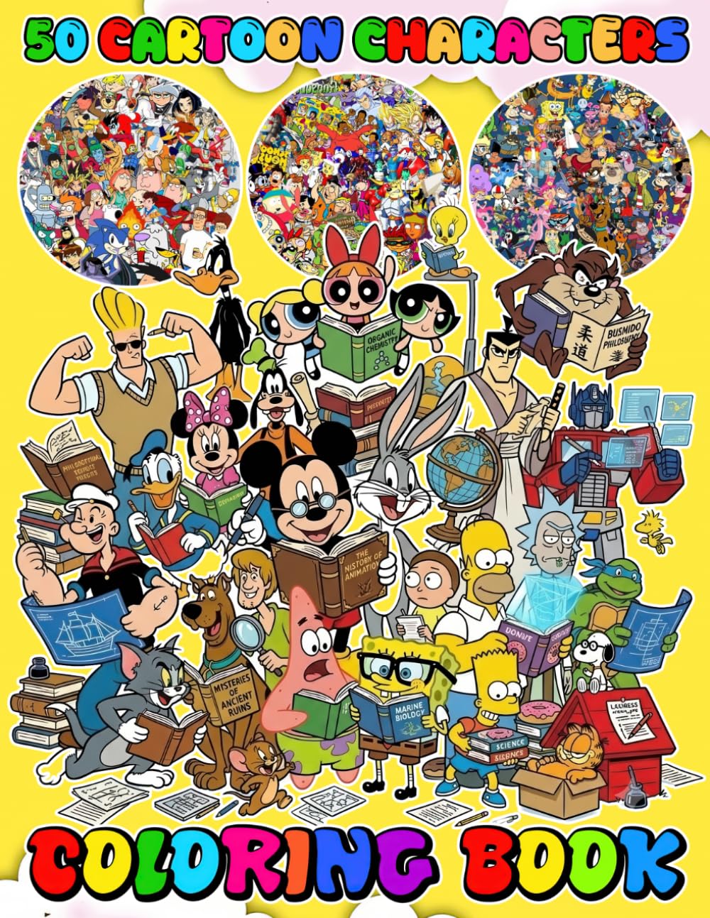 Car-toon's Coloring book for Fan Kids, Teens & Adults: A Jumbo Coloring for Kids Ages 4-7,8-12, Girls, and Adults | With +50 High Quality Coloring Pages