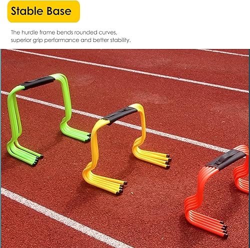 Miniatura 5 de YXXSDP Deporte atlético de entrenamiento de velocidad obstáculos, equipo de entrenamiento de agilidad equipo multideporte, juegos al aire libre para