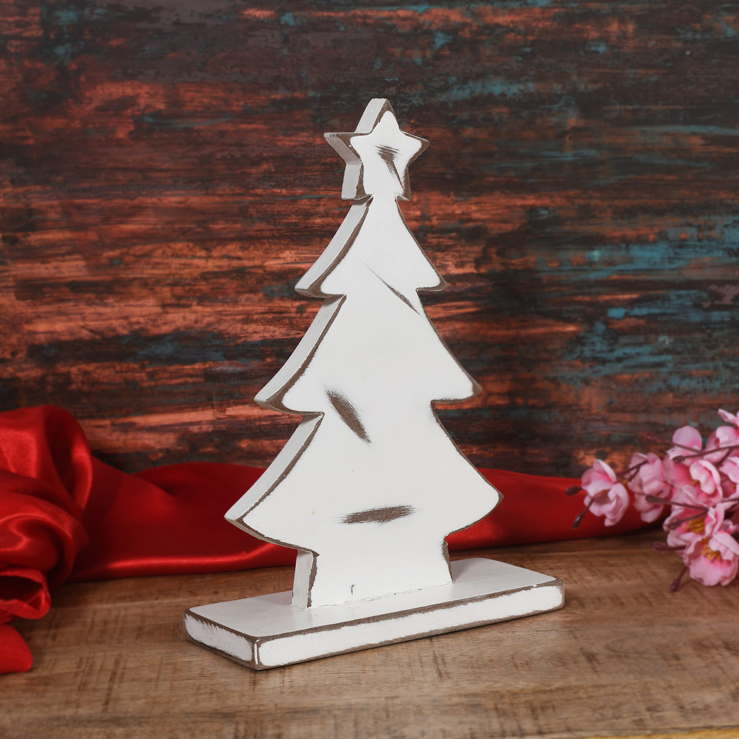 Woodee Christmas Trees for Home Table Decoration | Wooden Décor Christmas Tree