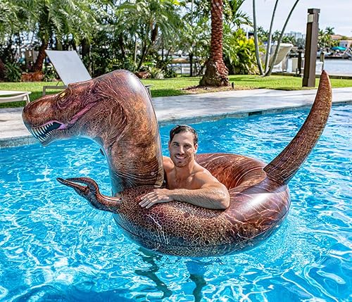 Miniatura 6 de Poolcandy Animal Collection - Flotador inflable para piscina con brillantina flotador para alberca jumbo balsa para piscina para adultos y niños