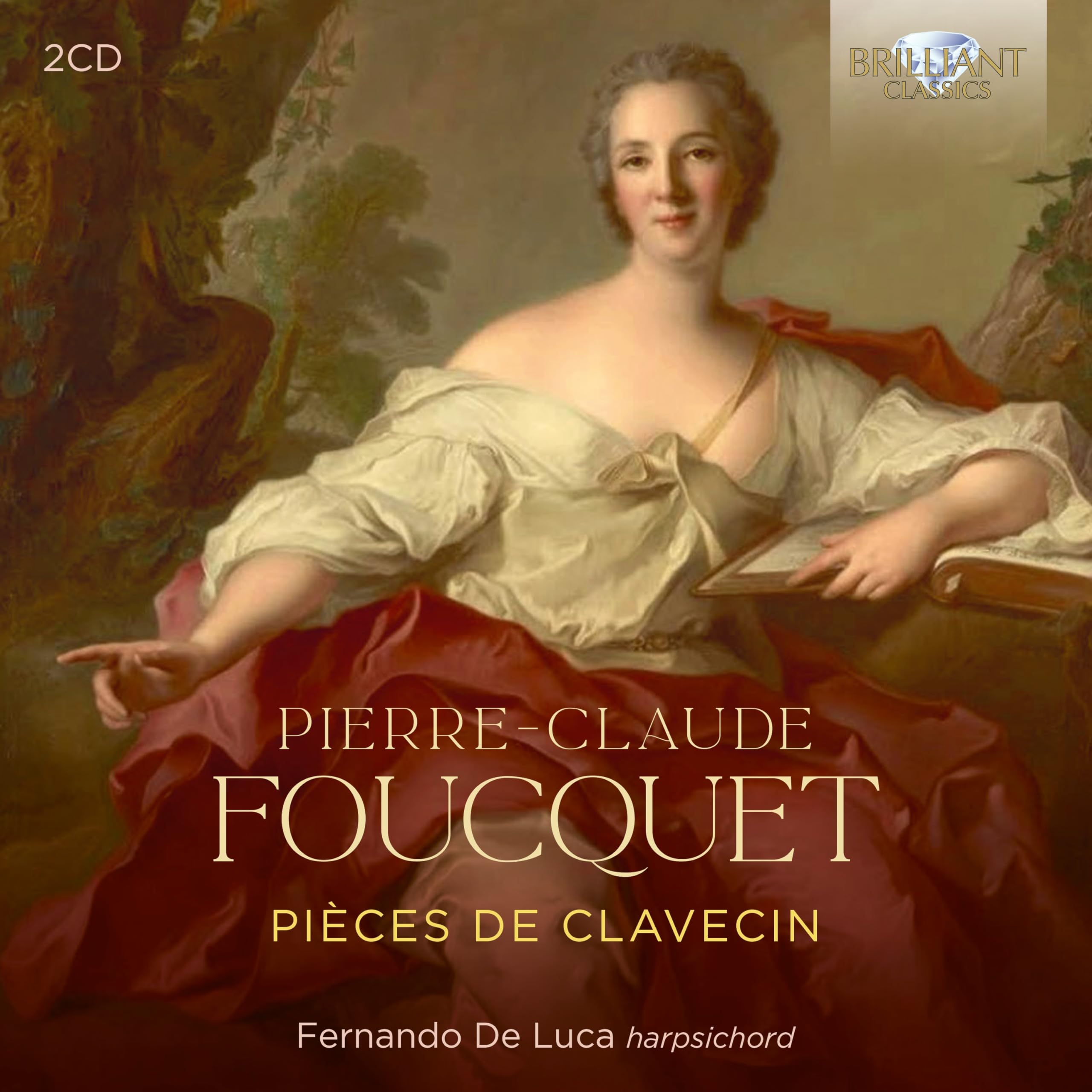 Fernando De Luca Foucquet: Pieces De Clavecin CD New 5028421967721