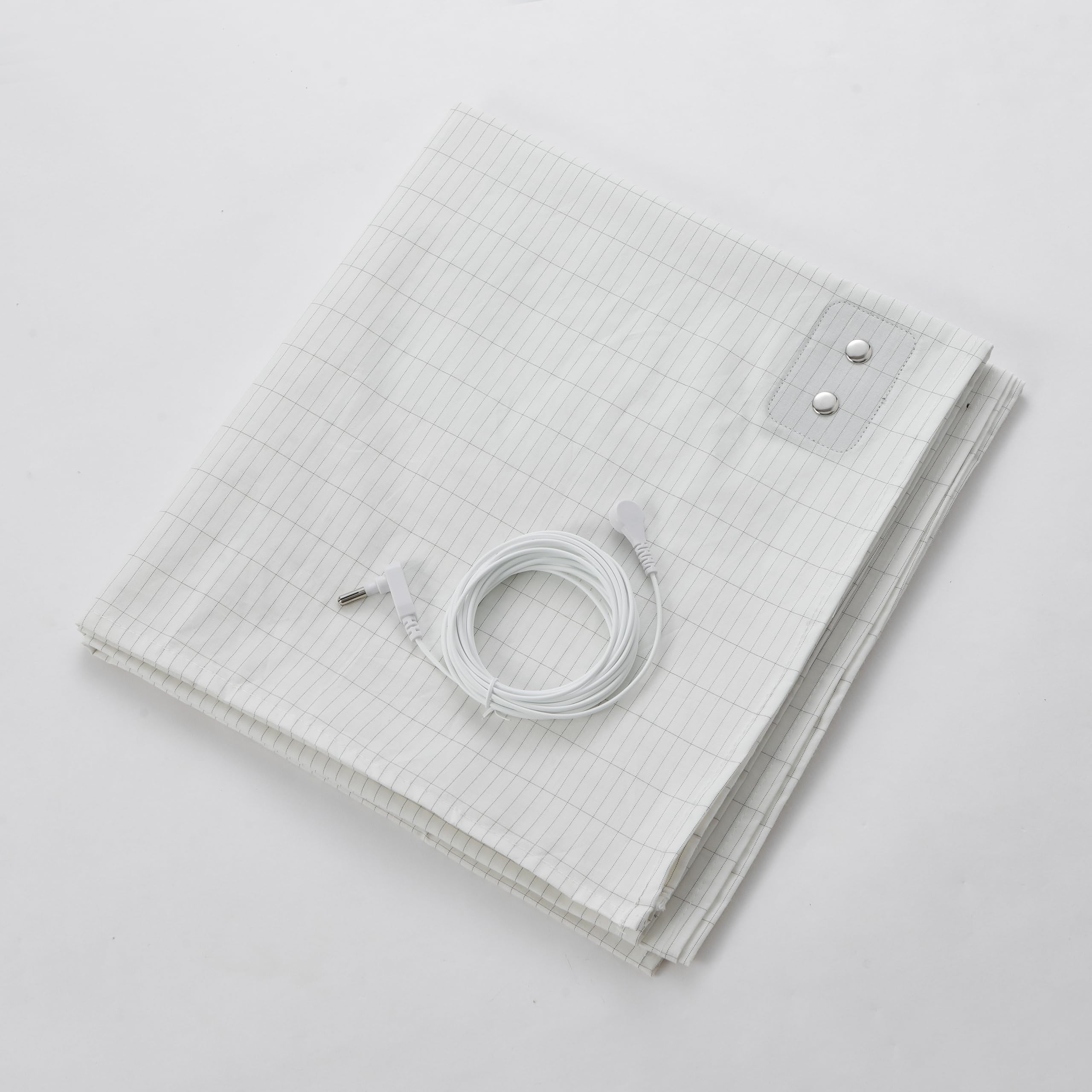 Zengrounded Grounding Sheet, Fits All Bed Sizes, Organic Cotton + Silver Fiber, 24