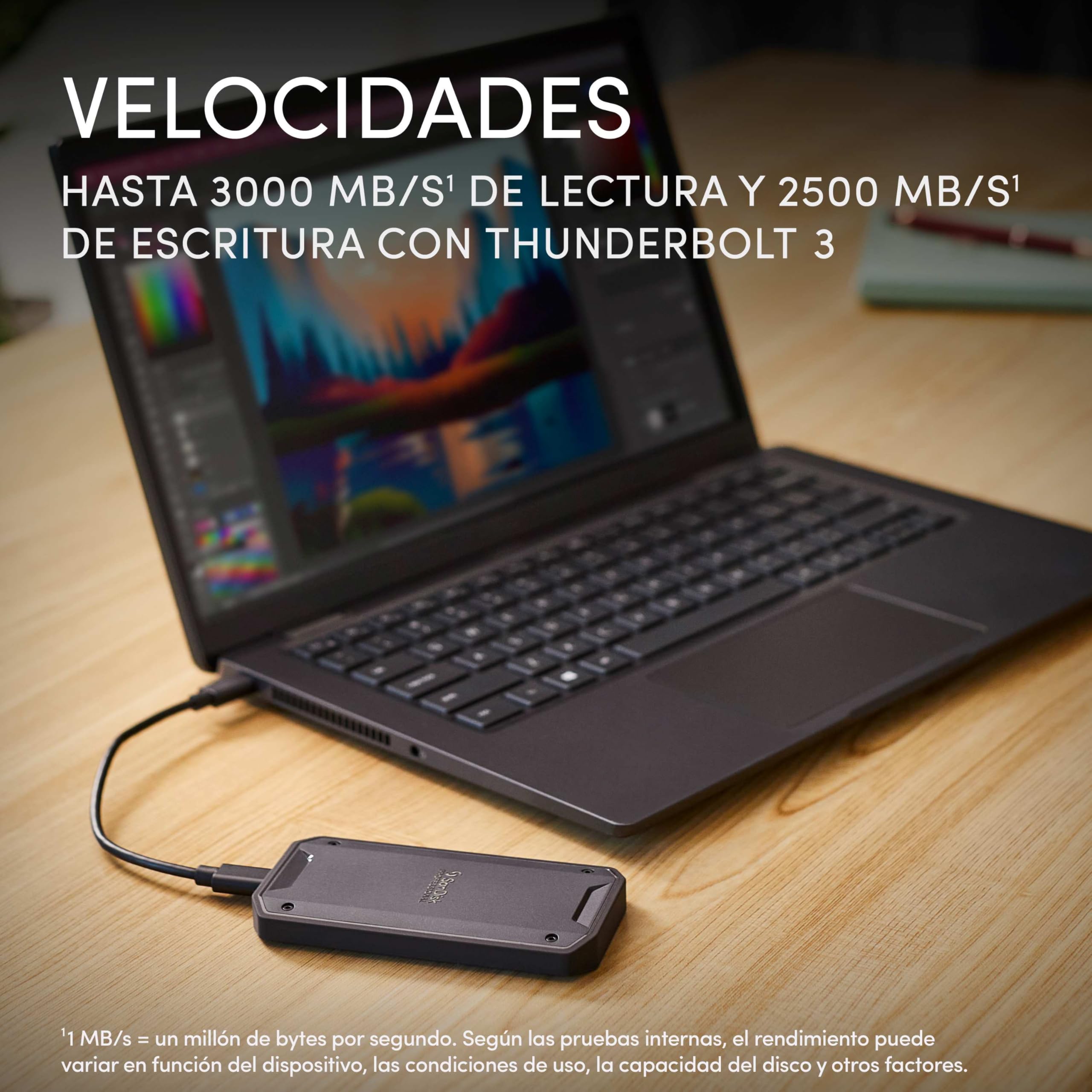 SanDisk Professional 4TB PRO-G40 SSD up to 3000MB/s, External