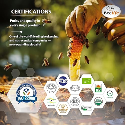 Miniatura 7 de Propoflex Extracto de propóleo verde orgánico, altos niveles de artepilina-C, suplemento rico en antioxidantes para el bienestar general, suplemento