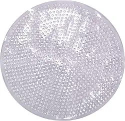 TAPETE DE BOX AQUA REDONDO 50X50CM INCOLOR 5050