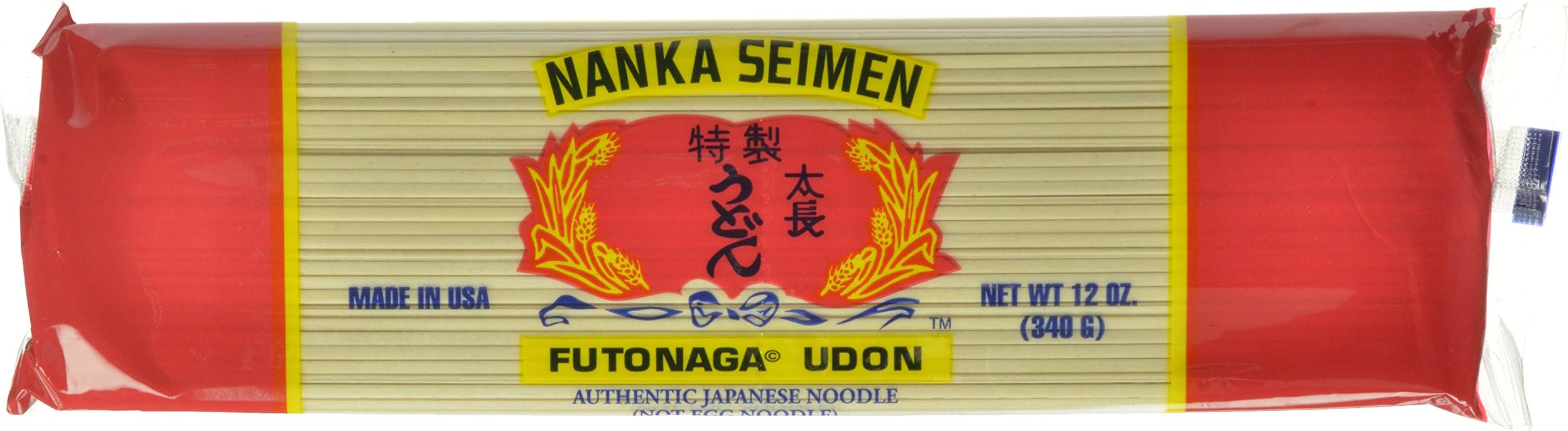 Nanka Udon Noodles, Thick and Long, 12 Ounce (Pack of 30)