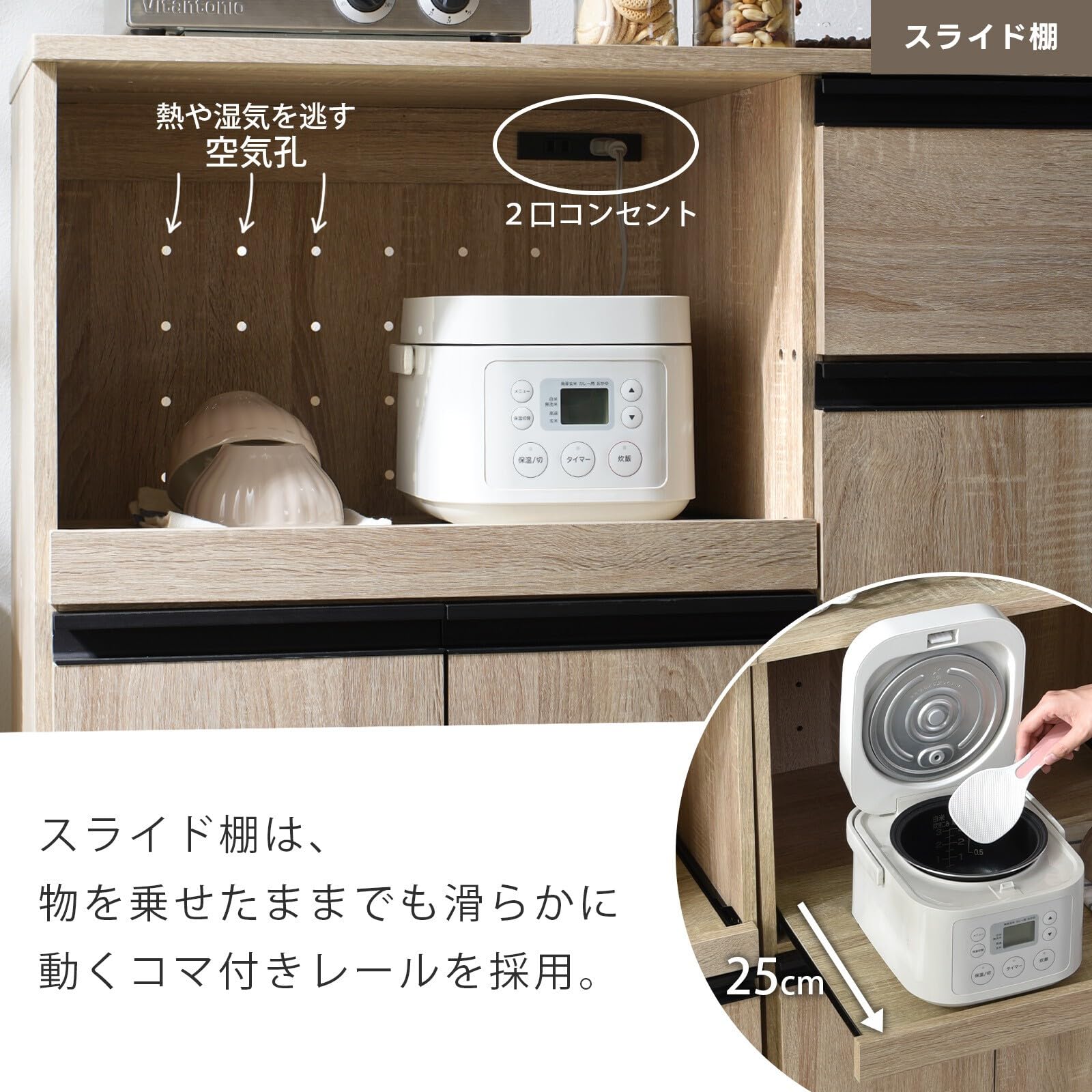 wa 855 レンジ台 メタルラック ミニ レンジ台 幅55cm MTO-MR55 (ポール直径19mm