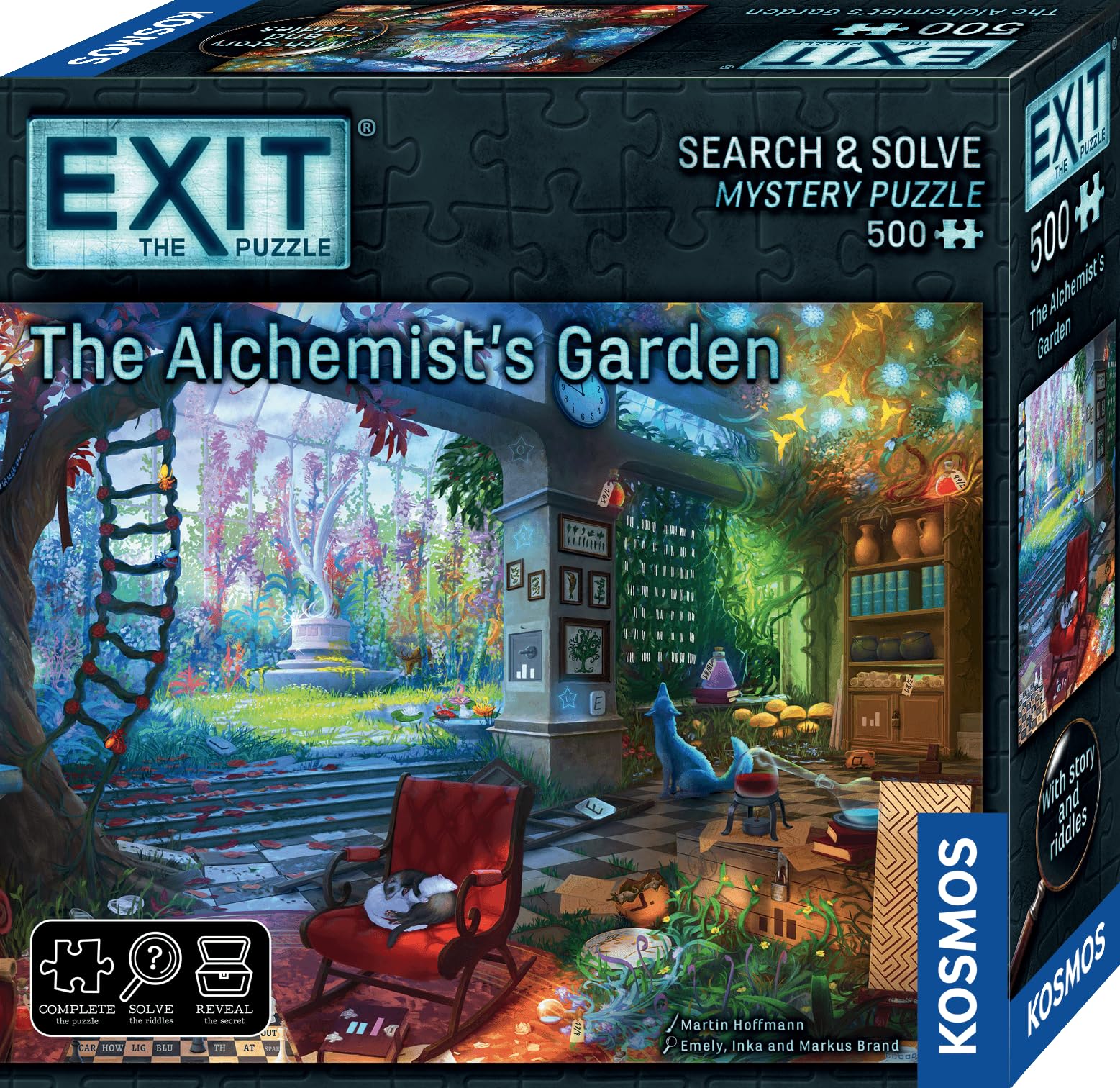 Thames & Kosmos EXIT: The Alchemist’s Garden Jigsaw Puzzle, Multi-color, Standard
