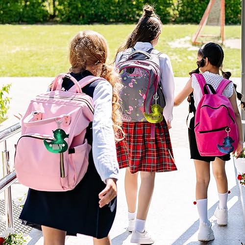 Miniatura 7 de 4 moldes de resina de silicona para llavero de pato, etiquetas de cristal de silicona, moldes de resina epoxi con 10 llaveros para colgantes,