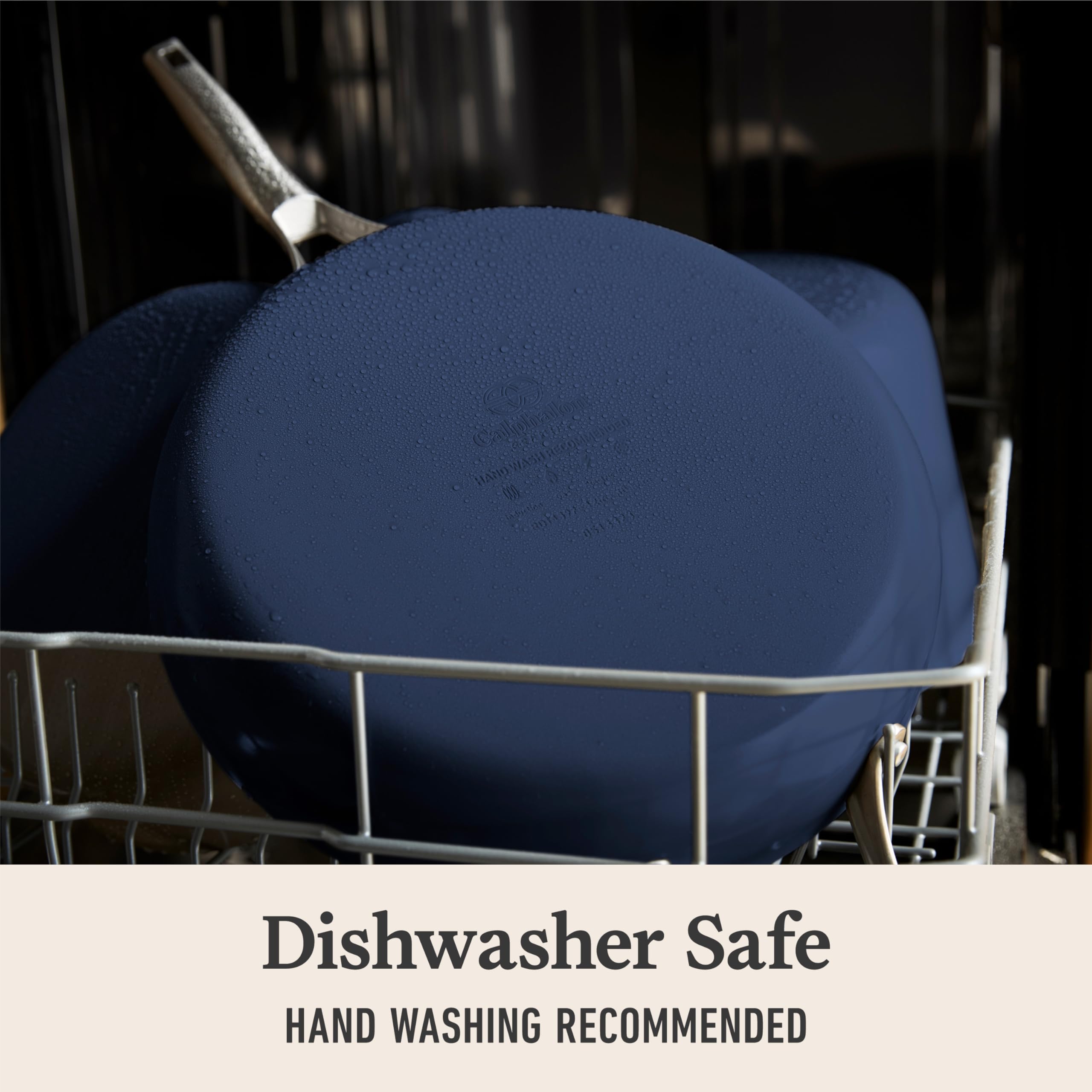 Calphalon Ceramic Frying Pan - Midnight Blue -6 Calphalon Ceramic Frying Pan - Midnight Blue -6