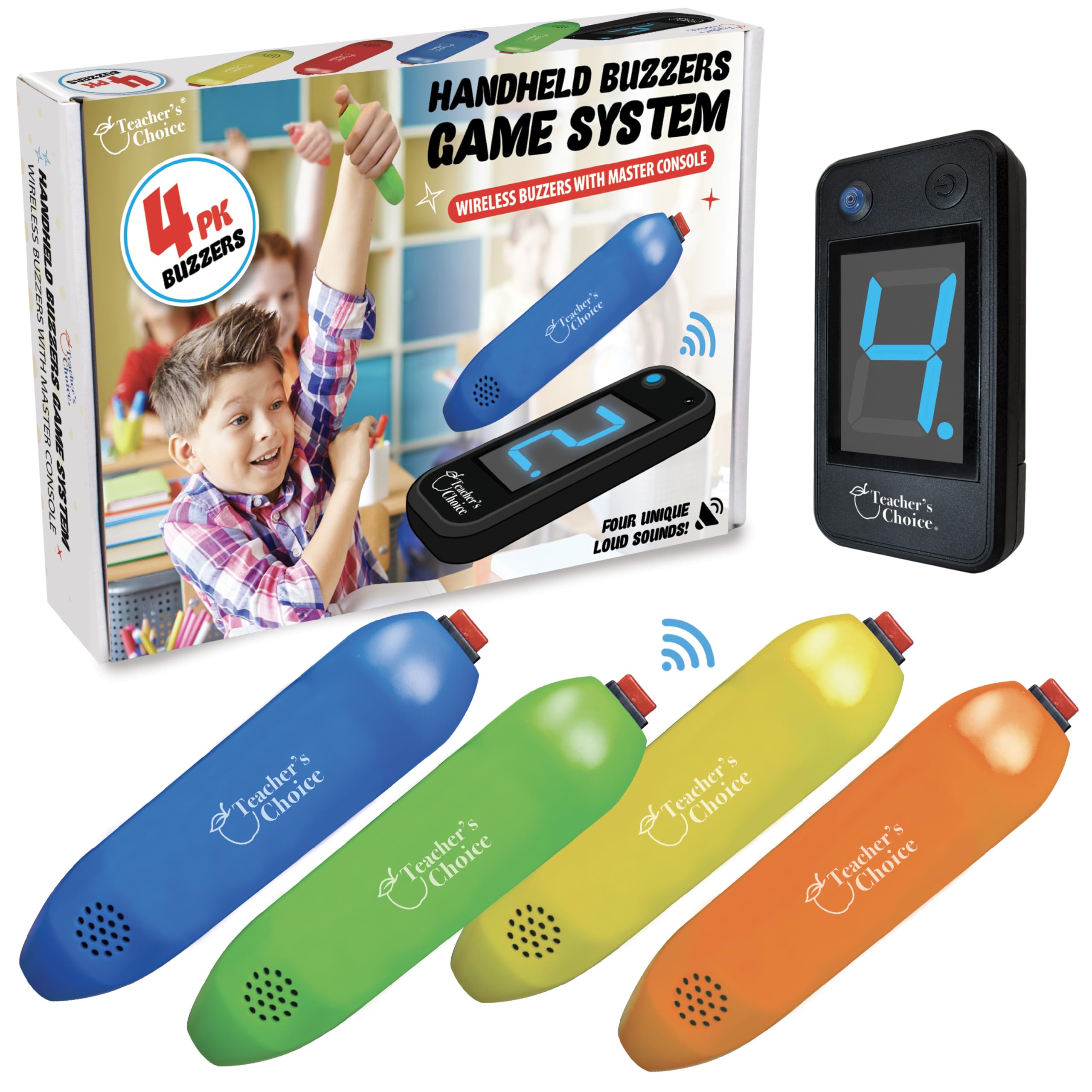 Amazon.com: Teacher's Choice 4 Player Wireless Handheld Game