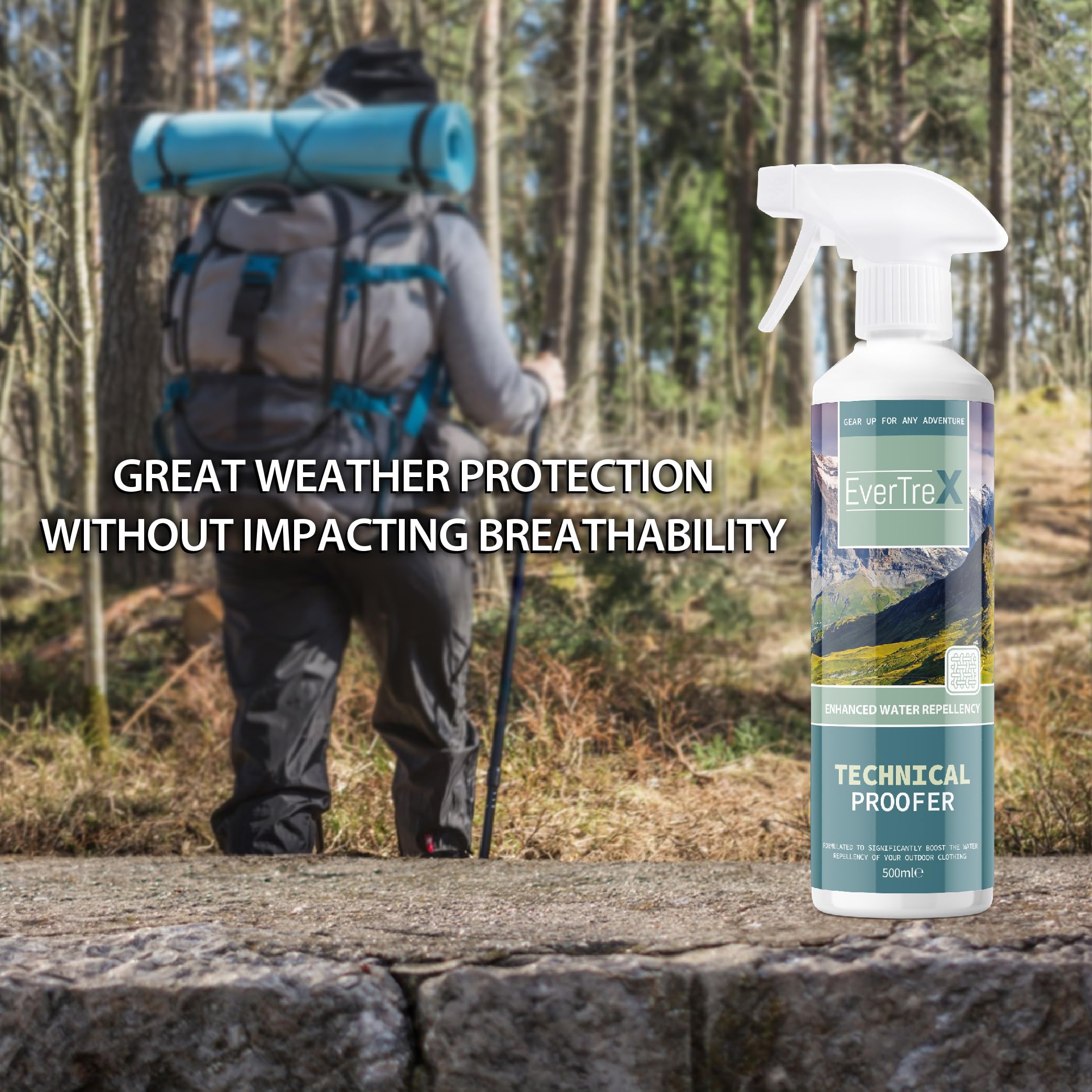 Proofer Spray técnico impermeabilizador textil para ropa Gore-Tex 500 ml
