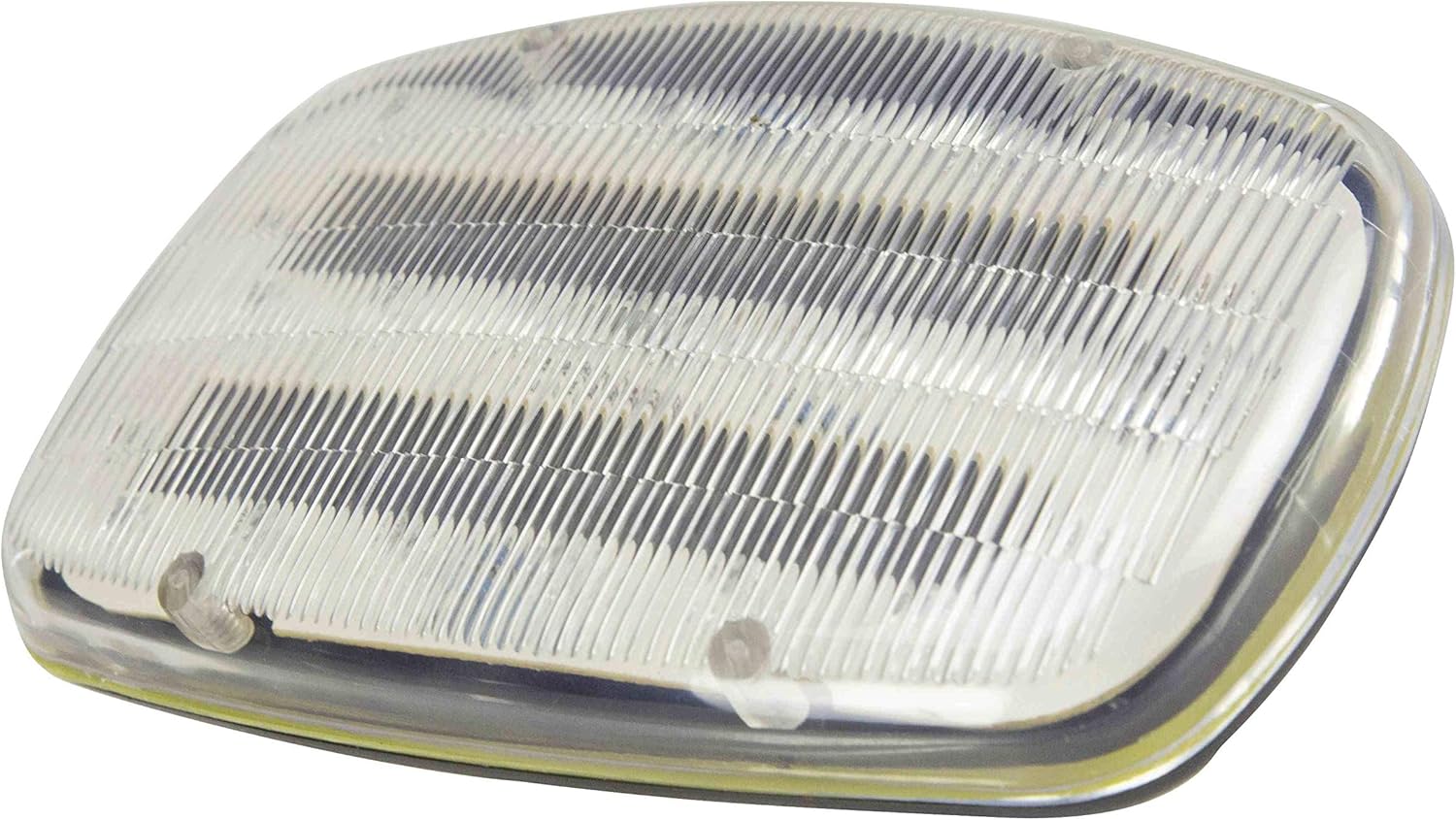 LED White Strobe Light - 18 LEDs - Battery Powered - Dual Magnetic Base - Continuous & Strobe Output