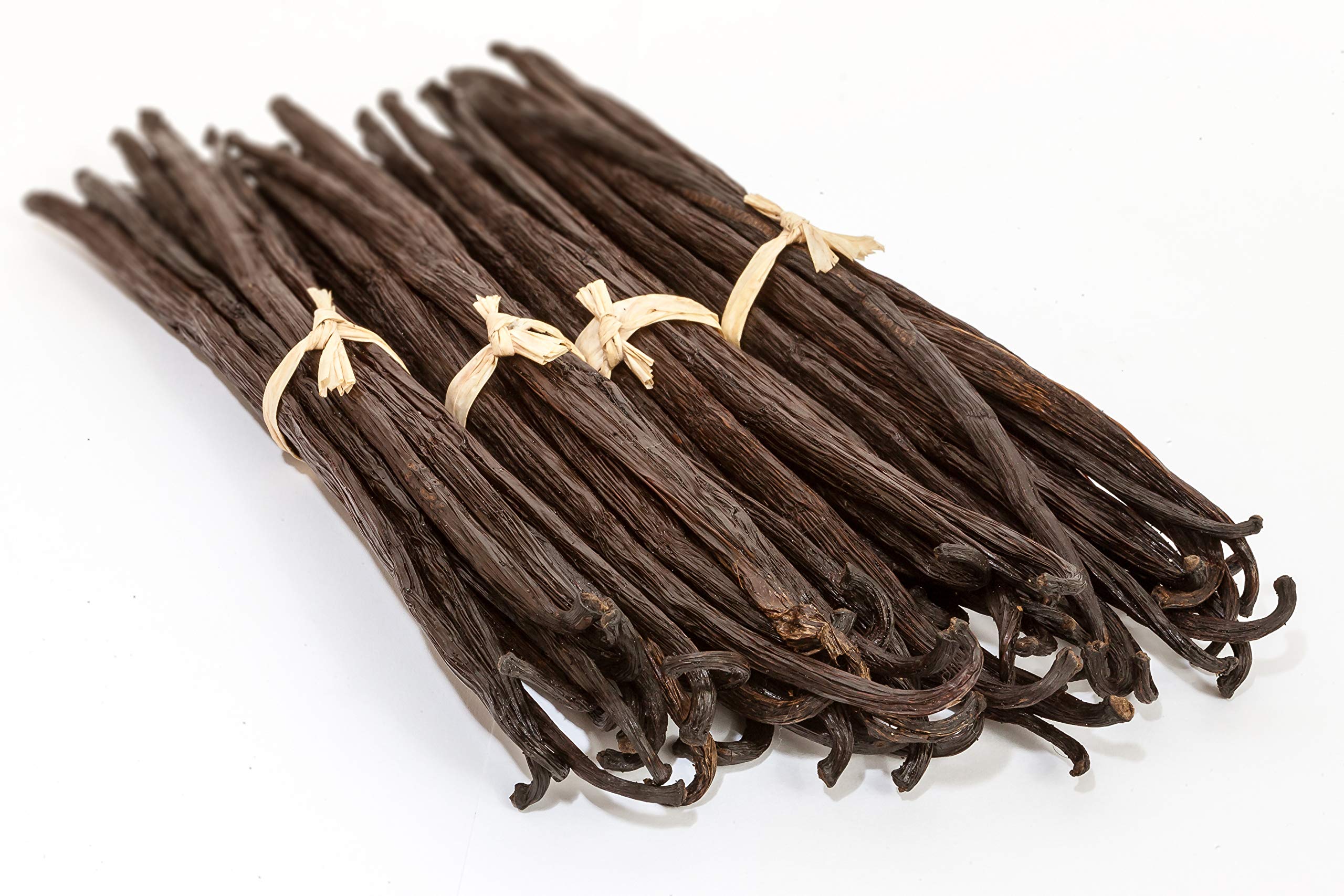 1/4 LB Madagascar Vanilla Beans - Whole Extract Grade B Pods for Baking, Homemade Extract, Brewing, Coffee, Cooking - 4 Ounces