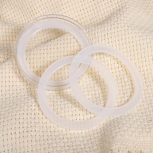 Miniatura 5 de 12 piezas de sellos de goma para tarros de vidrio, junta de silicona de repuesto, junta hermética, a prueba de fugas, sellos de silicona de repuesto