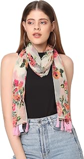 SAHIL SCARF Premium Multicolor Fancy Scarf Lightweight & Comfortable for All Seasons (180x55CM) Price In India