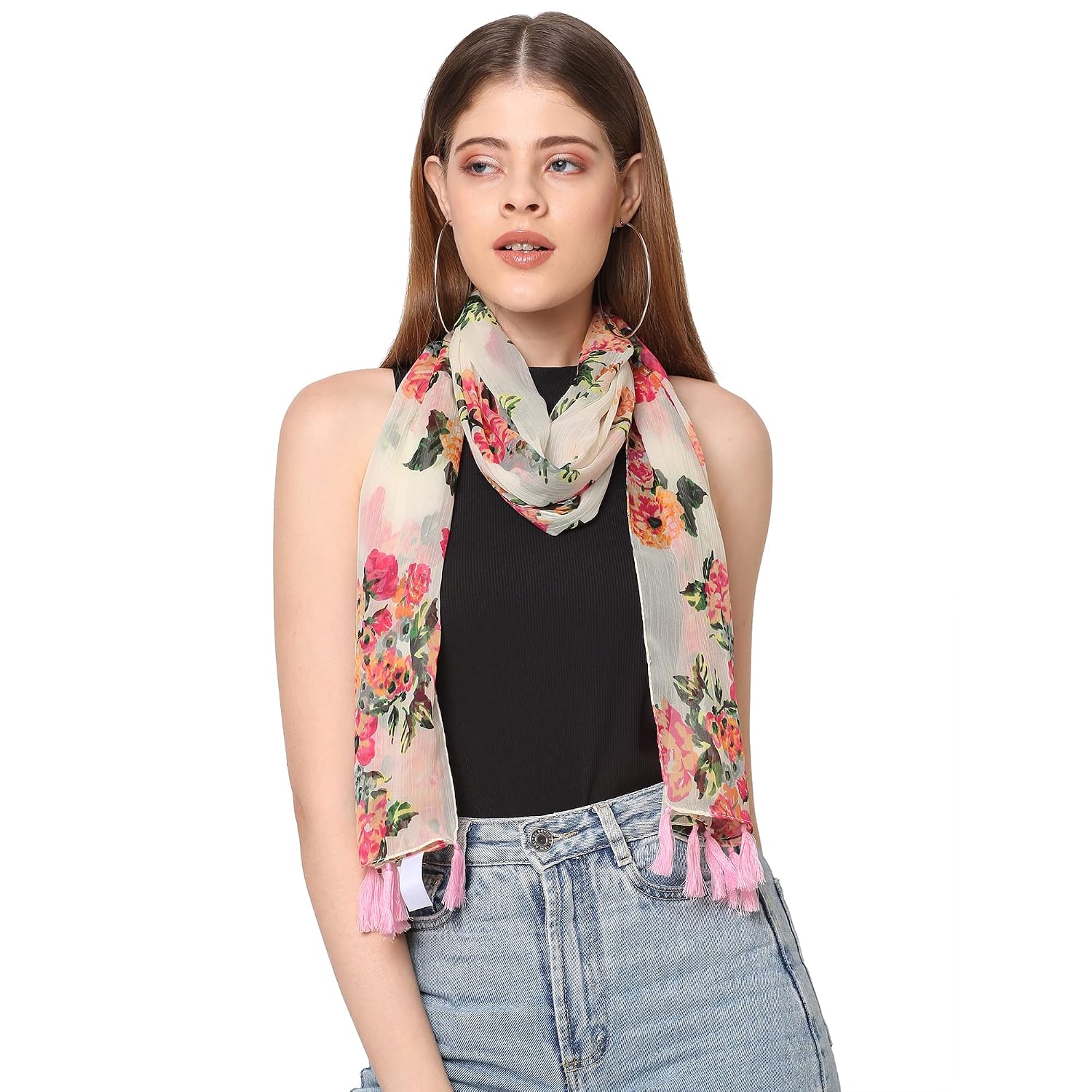 SAHIL SCARF Premium Multicolor Fancy Scarf Lightweight & Comfortable for All Seasons (180x55CM) - Review, Price and Buying Guide