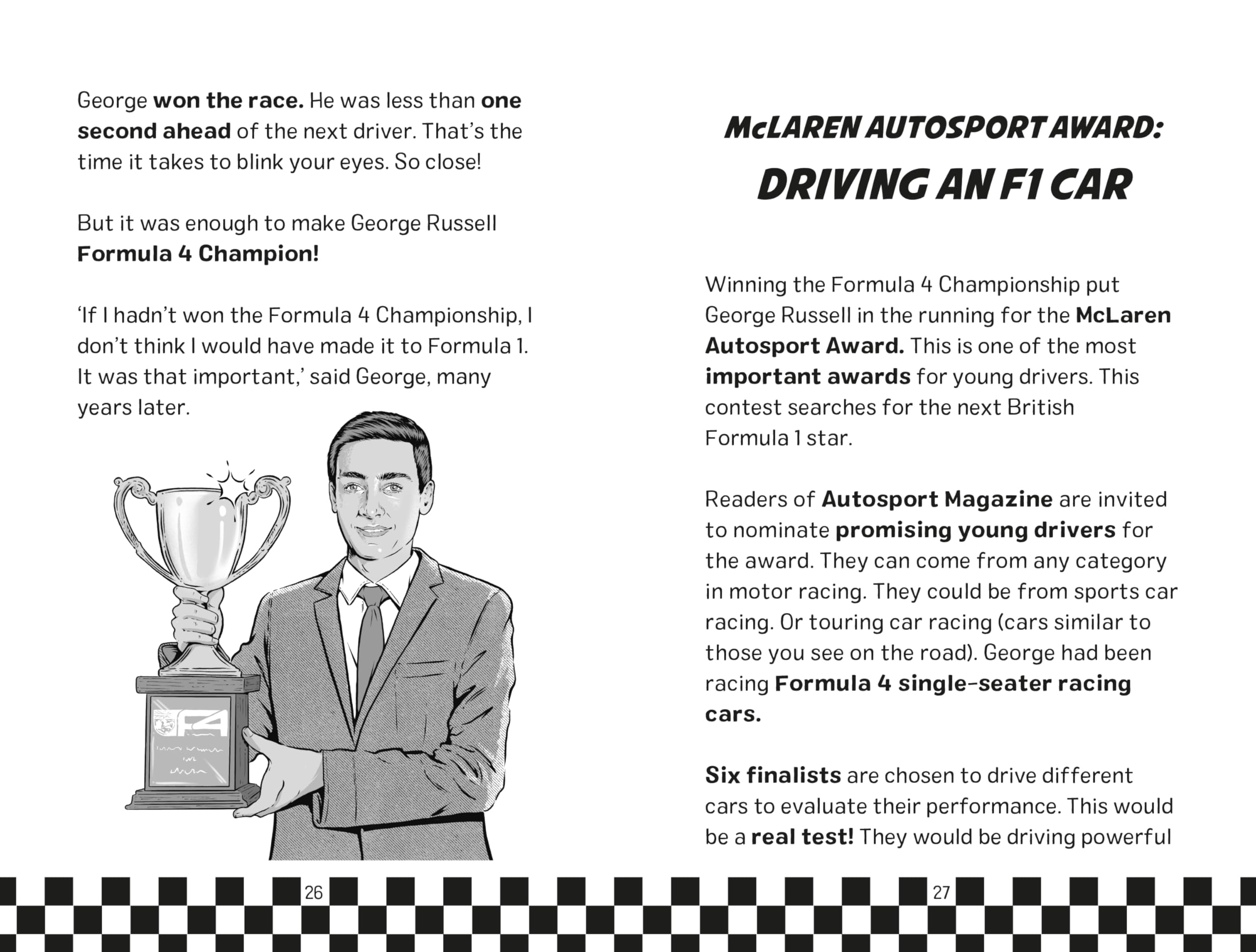 Racing Legends: George Russell : 101 Facts about Formula One: 8