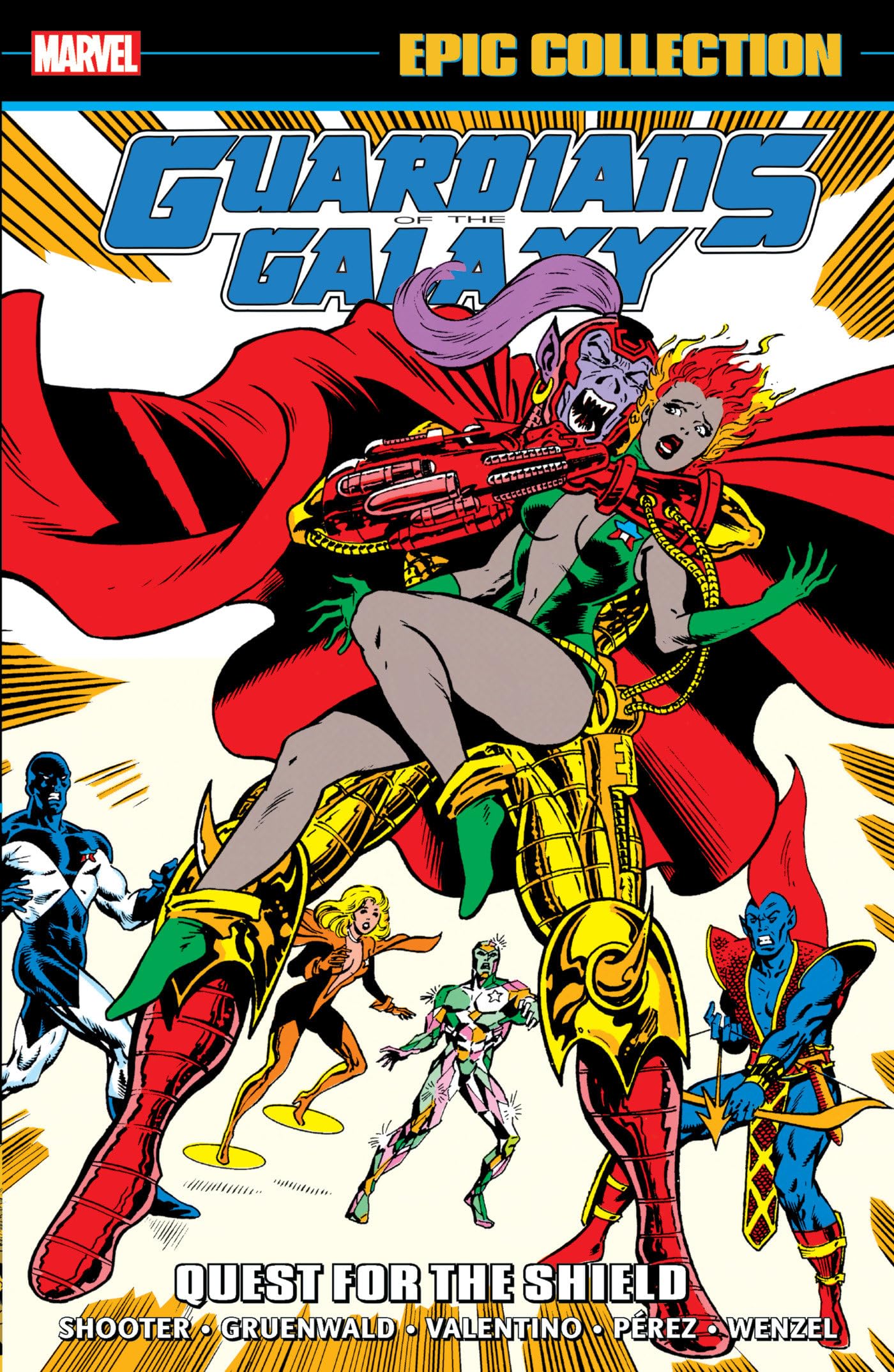 Guardians of The Galaxy Epic Collection: Quest For The Shield