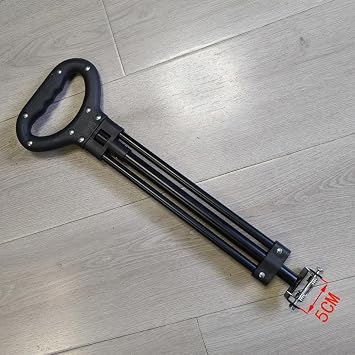 harayaa Telescopic Wagon Pull Handle, Steel and Nylon Replacement for Folding Wagon Carts, 21-31 in Adjustable