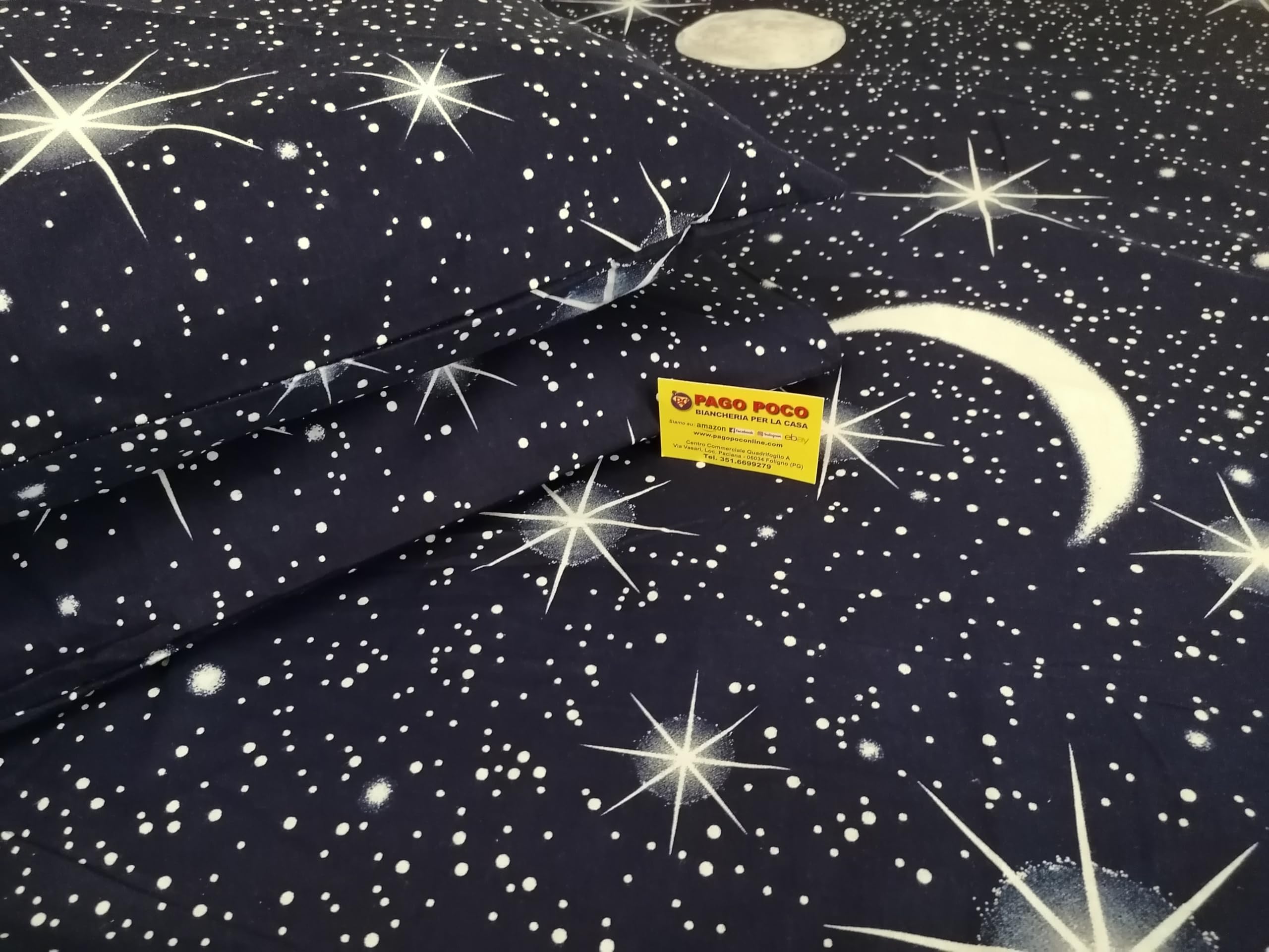 PAGO POCO Parure de lit en flanelle pour lit double, motif géométrique, drap plat, 240 x 280 cm, drap housse 180 x 200 + 25 cm,