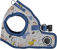 Vista 10 de Puppia Arnés para perro con chaleco de moda para primavera y verano, beige_Minmi, talla S