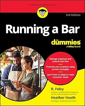 Running A Bar For Dummies (For Dummies (Business & Personal Finance))-Wow! eBook