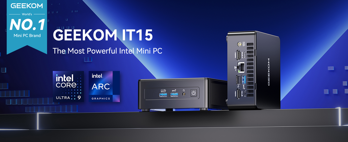 Amazon.com: GEEKOM IT15, The Most Powerful AI Mini PC with Intel