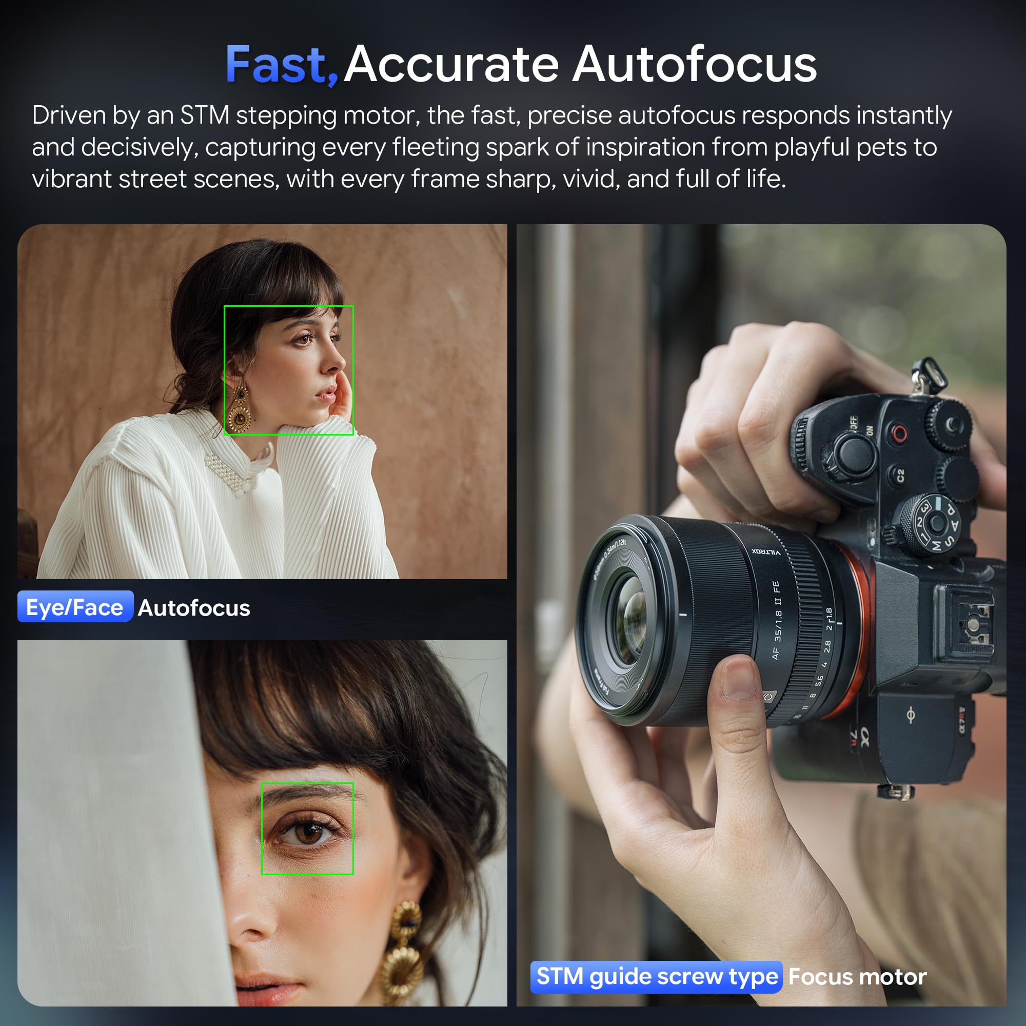 Viltrox AF 35mm F1.8 II EVO APO Obiettivo Full-Frame con Auto Focus e Grande Apertura (per Sony FE)