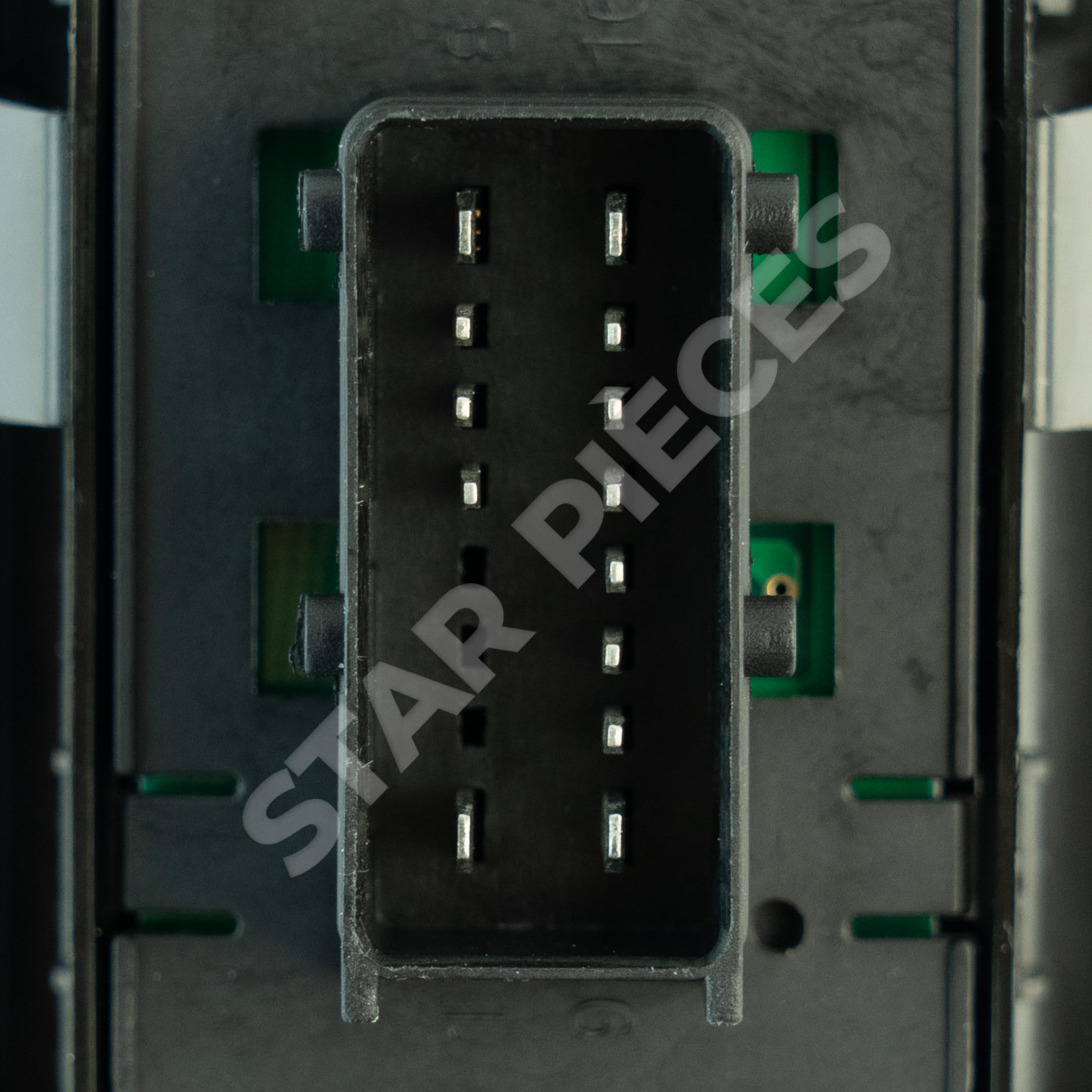 Botonera elevalunas compatible para Peugeot 207 y C3 Picasso (2006-2017) mando elevalunas delantero izquierdo (conductor) 6554QC