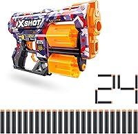 Vista 7 de XSHOT Skins Dread Foam Dart Blaster - Camo, 24 Darts by ZURU