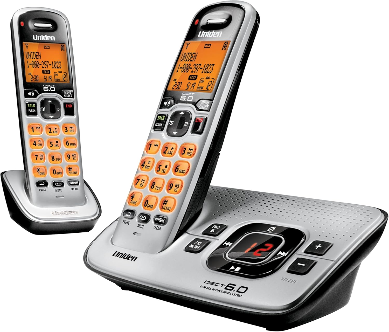 Uniden D16802 Dect 6.0 Cid/itad Answering System & 2