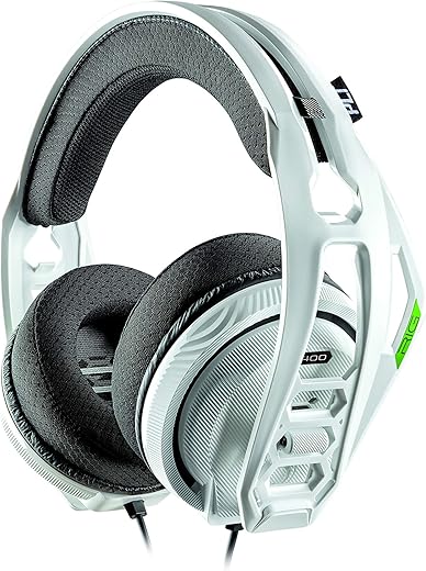 RIG 400HX White gaming headset. Official Microsoft stereo gaming headset for Xbox One™, compatible PC/Mac.