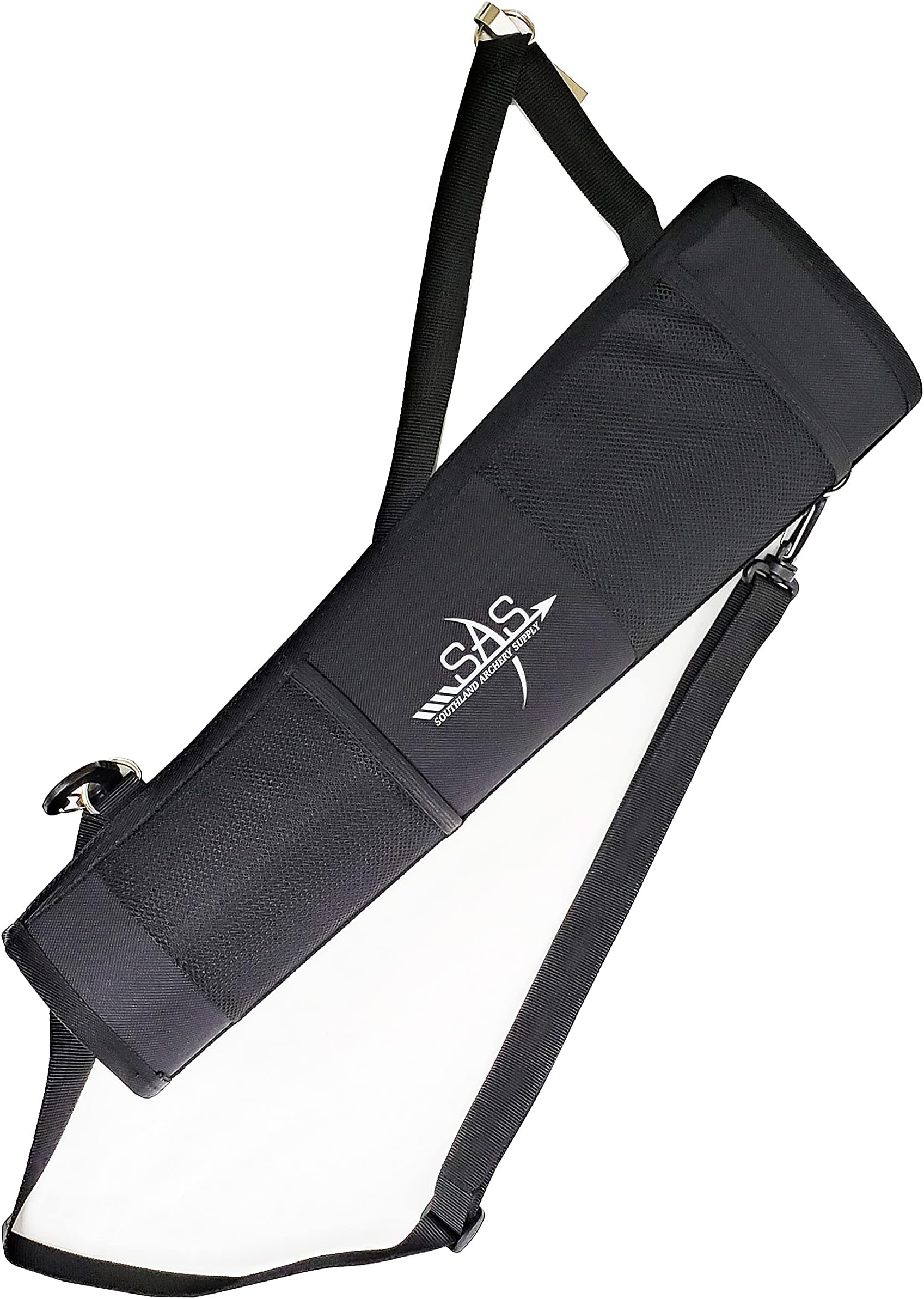 SASArchery Side Tube Quiver with Belt Clip (2-in-1 Black)