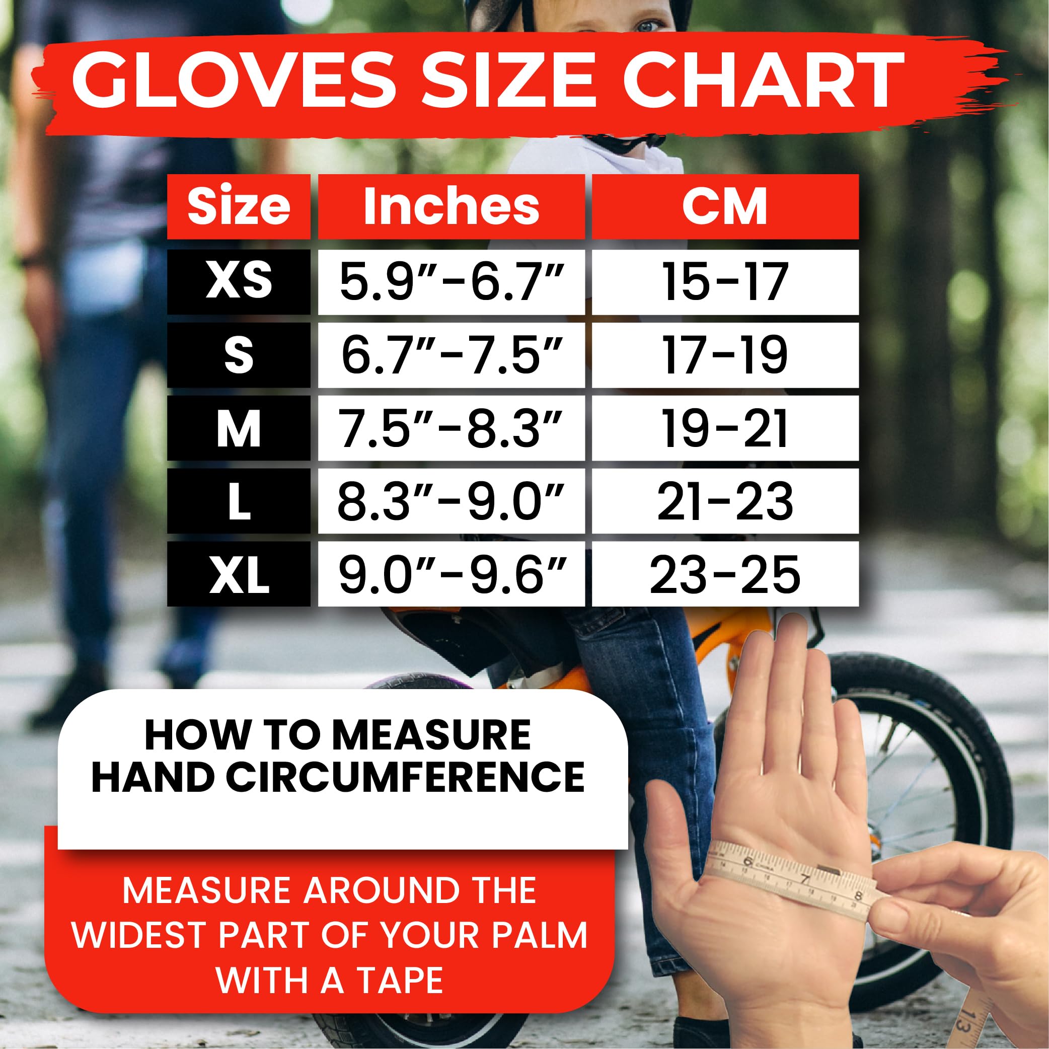 Kiddimoto - Gants Vélo pour Enfant de 2 à 8 ans, parfaits pour les Sports de Plein air, le Cyclisme, la Trottinette
