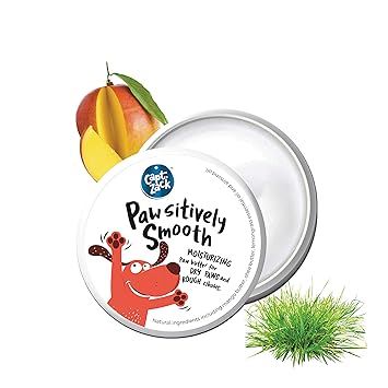 Captain Zack Pawsitively Smooth Paw Butter for Pets 100g | Cream, Wax, Balm for Dogs Dry, Cracked, Chapped Paws & Elbows with Natural Actives to Heal, Repair, Soften & Moisturizer Paws