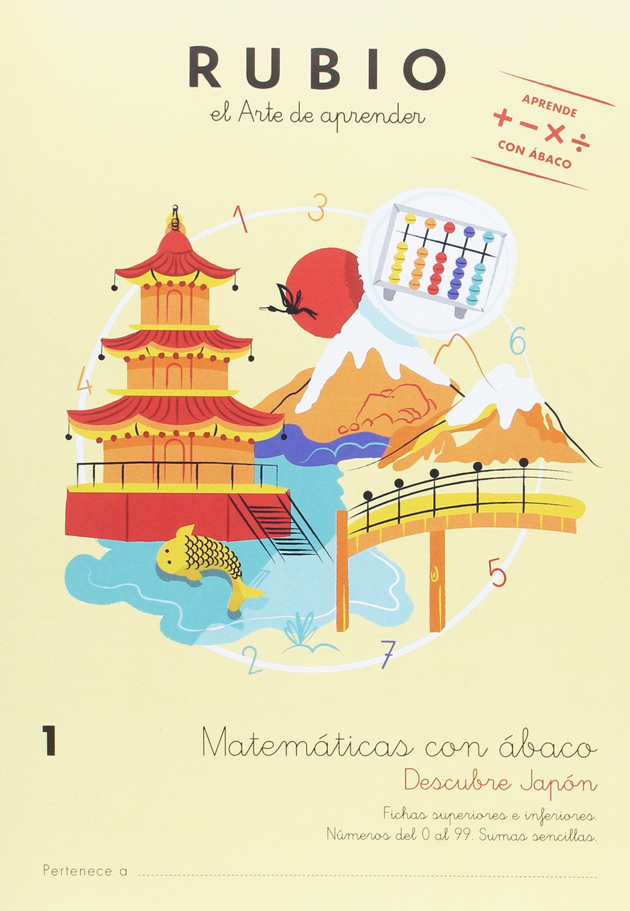 Pack Matemáticas con ábaco 1. Descubre Japón: 0