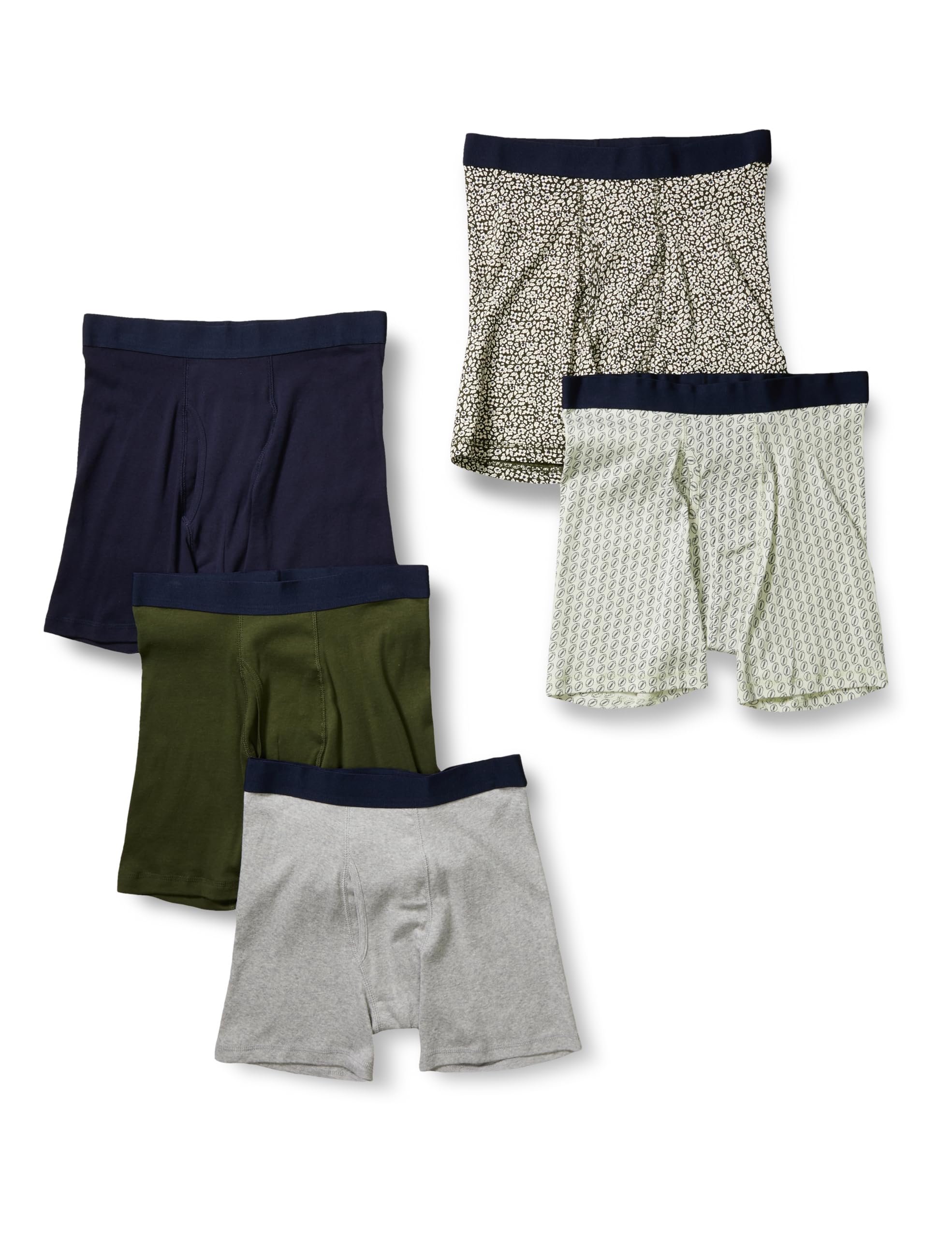 Amazon.co.jp: [Amazon Essentials] 5枚組 ボクサーパンツ ブリーフ